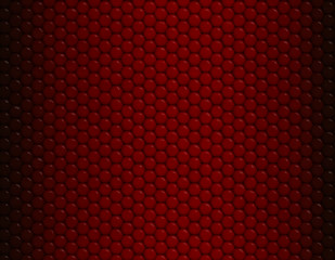 Deep red gradient snake skin pattern, hexagonal scale