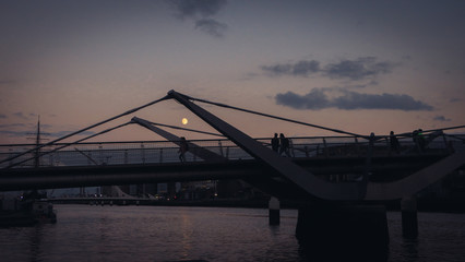 Bridge silhouette