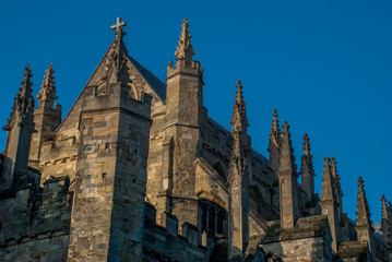 Castle in the city of bristol.