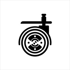 Caster Wheel Icon