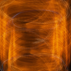 Abstract glowing lines motion effect background