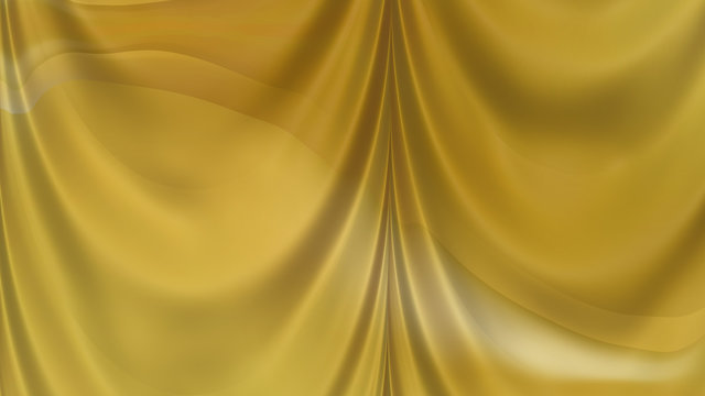 Abstract Gold Drapes Texture