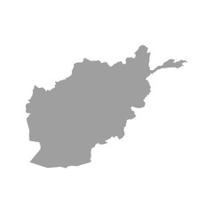 Obraz premium vector map Afghanistan
