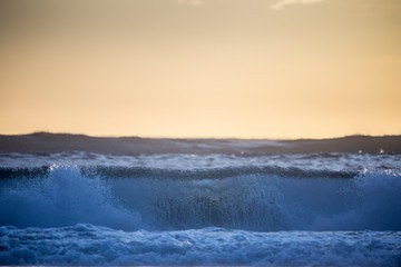 Sunrise over the sea