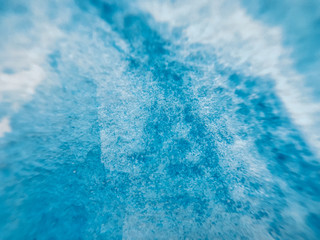 blue abstract fuzzy texture gouache macro, creative background