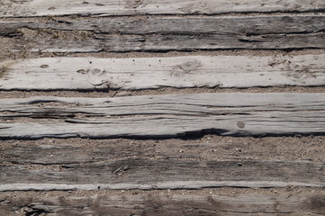 hintergrund, holz im sand