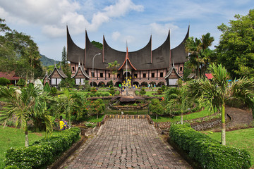 temple, Sumatra, Indonesia - obrazy, fototapety, plakaty