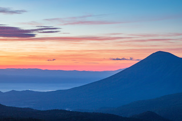 The early morning of summer Hachimantai