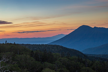 The early morning of summer Hachimantai