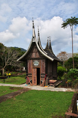 temple, Sumatra, Indonesia