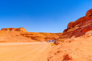 Antelope Canyon is a slot canyon in the American Southwest.