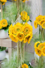 Yellow Sunflower Bouquets