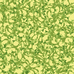 Spring camouflage of various shades of green and yellow colors