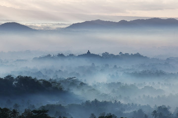 Borobudur temple, Java, Indonesia