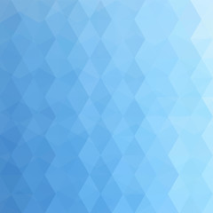 Abstract geometric style blue background. Blue business background Vector illustration