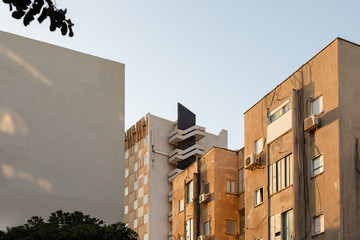 modern apartment building