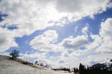 Landscape on the topic: Go where you feel most alive