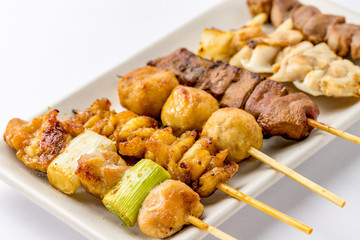 焼き鳥6種