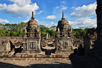 Fototapeta na wymiar Prambanan Hindu temple, Indonesia