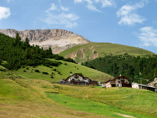 Mountain landscape of Val Federia