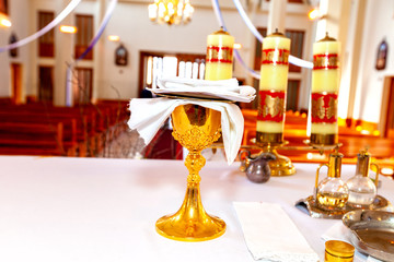 chalice in church