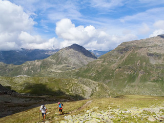 Naklejka premium Lago Vago near Forcola