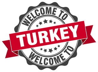 Turkey round ribbon seal