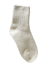 Socks on white background 