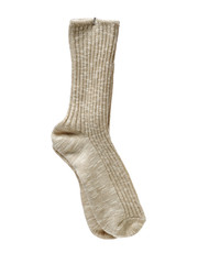 Socks on white background 