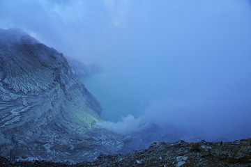 Ijen volcano, Indonesia