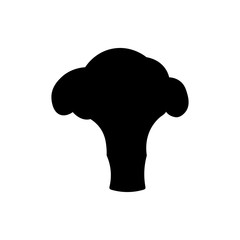 Nutrition icon symbol. Premium quality isolated broccoli element in trendy style.