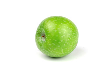 Fresh Apples isolated on white background.