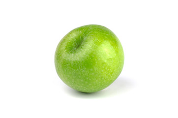 Fresh Apples isolated on white background.