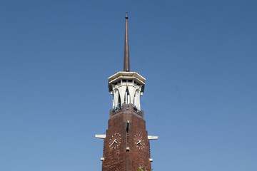 Fototapeta na wymiar Dutch Tower In Nijmegen