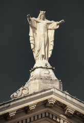 Statue of Jesus Christ in Valletta, Malta