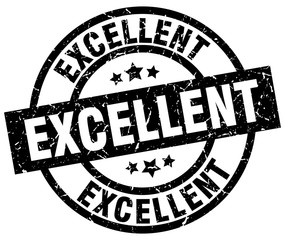 excellent round grunge black stamp