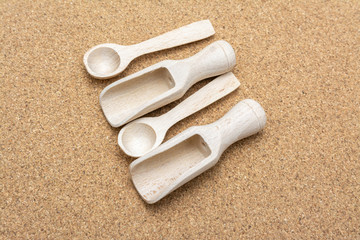 Hand made wooden spoons