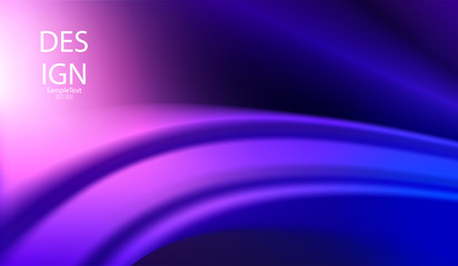 Abstract blue background with elegant abstract stripes