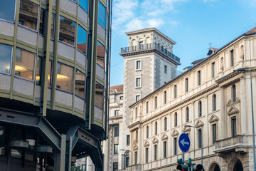 Street in Milan, Italy