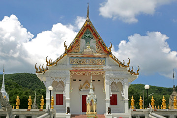 Naklejka premium Tempel in Hat Yai, Thailand