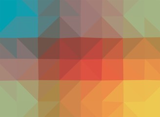 Geometric colorful shades abstract texture background, Illustration