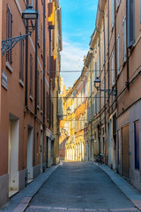 Fototapeta na wymiar Beautiful Modena town, Italy