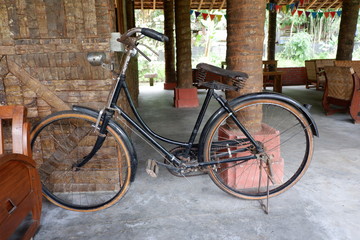 Obraz premium old rusty bicycle