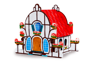 Obraz premium Cardboard toy house