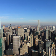 Fototapeta na wymiar Panoramic view of NY city