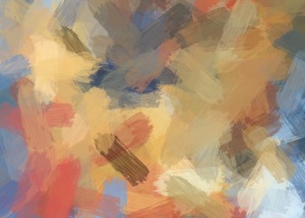 Fototapeta premium beautiful emotional paint-like illustration abstract background with watercolor texture