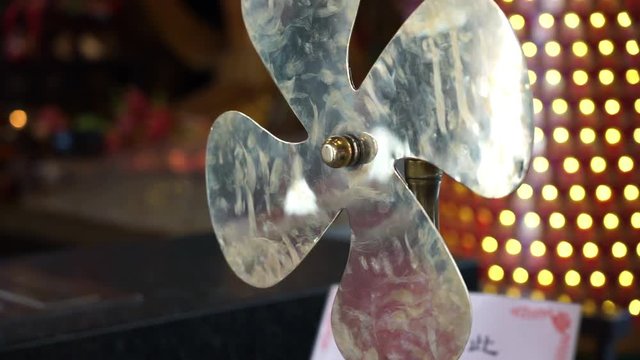 Turbine rotation is a belief of Chinese people. Conveying success at the Che Kung Temple