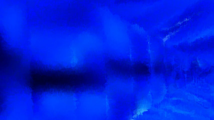 Fototapeta na wymiar Cobalt Blue Grunge Watercolour Background