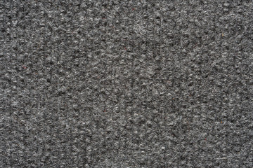 Texture of the Gray Nylon Carpet. Textile Background with Copy Space