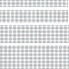 Stripes of gray points  on white background 